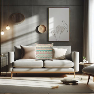 Cojín Decorativo Patrón divertido boho