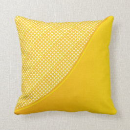 Cojín Decorativo Patrón doble lateral amarillo 2| Funky y Cute