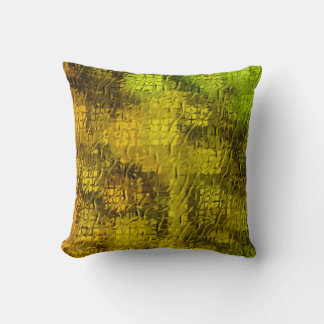 Cojín Decorativo Patrón dorado