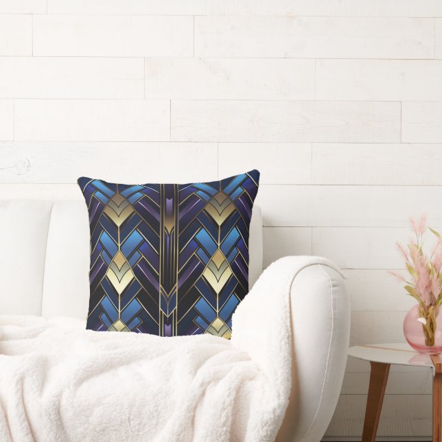 Cojín Decorativo Patrón elegante de Art Deco (Sofá)