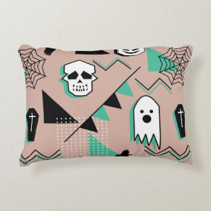 Cojín Decorativo Patrón fantasma,tema de halloween patrón sin fisur