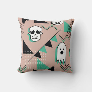 Cojín Decorativo Patrón fantasma,tema de halloween patrón sin fisur