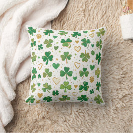 Cojín Decorativo Patrón festivo de St. Patrick