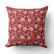 Patrón floral barroco monocromático, blanco sobre 