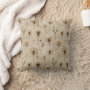 Cojín Decorativo Patrón floral botánico vintage (10)