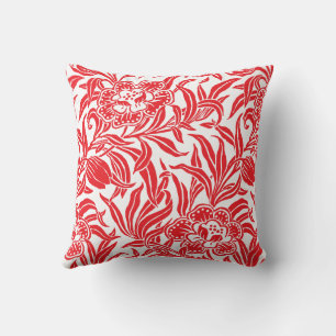 Cojín Decorativo Patrón floral botánico vintage Art Nouveau