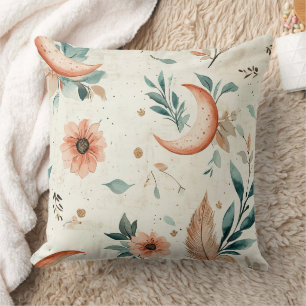 Cojín Decorativo Patrón floral celestial (4)