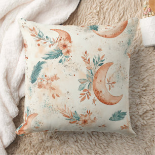 Cojín Decorativo Patrón floral celestial (6)