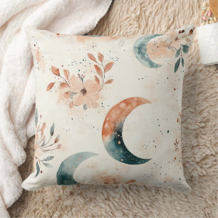 Cojín Decorativo Patrón floral celestial (7)