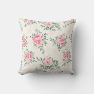 Cojín Decorativo Patrón floral clásico