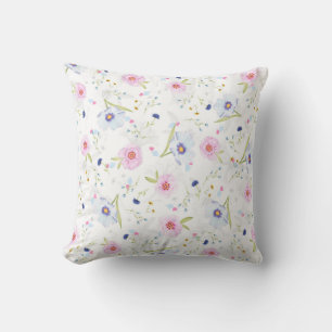 Cojín Decorativo Patrón floral de bonito