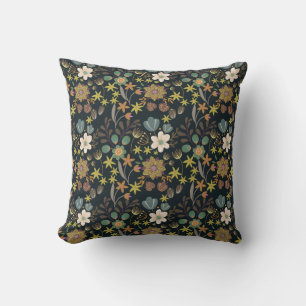 Cojín Decorativo Patrón floral de bonito