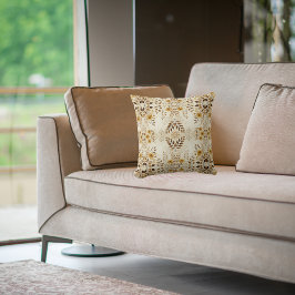 Cojín Decorativo Patrón floral de granja