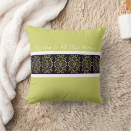 Cojín Decorativo Patrón floral decorativo