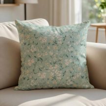 Patrón floral diminuto y suave en colores pastel