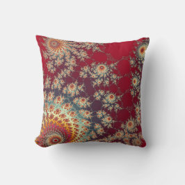 Cojín Decorativo Patrón floral espiral