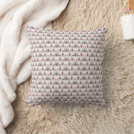 Cojín Decorativo Patrón Floral Folclórico Húngaro