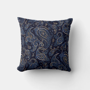 Cojín Decorativo Patrón floral, fondo En estilo Art Nouveau, v