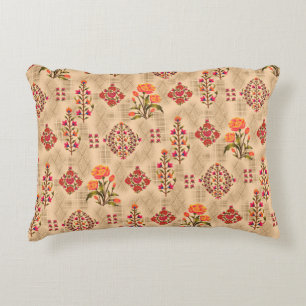 Cojín Decorativo Patrón floral hongo abstracto sin soldadura