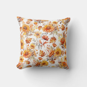 Cojín Decorativo Patrón floral otoñal B01
