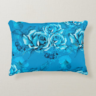 Cojín Decorativo Patrón floral sin soldadura. Elementos de acuarela