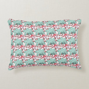 Cojín Decorativo Patrón floral suave pastel Floral elegante