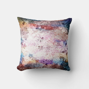 Cojín Decorativo Patrón floral vintage Art grunge 2