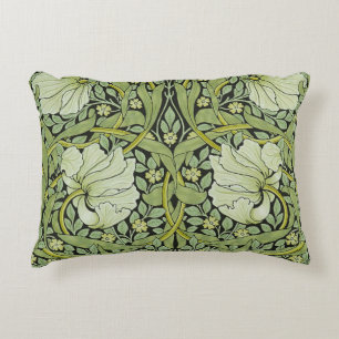 Cojín Decorativo Patrón floral vintage de William Morris Pimpernel