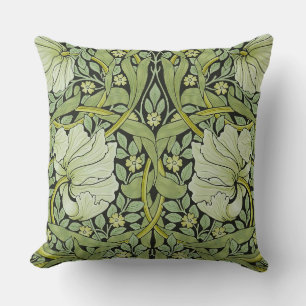 Cojín Decorativo Patrón floral vintage de William Morris Pimpernel