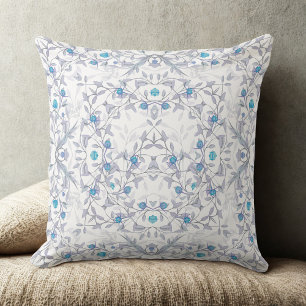 Cojín Decorativo patrón floral vintage elegante antiguo
