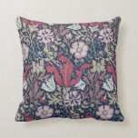 Cojín Decorativo Patrón floral vintage, William Morris<br><div class="desc">William Morris (24 de marzo de 1834 a 3 de octubre de 1896) fue un diseñador textil, poeta, novelista, traductor y activista socialista británico asociado al Movimiento de Artes y Artesanías Británicas. Fue uno de los principales contribuyentes al resurgimiento de las artes textiles tradicionales británicas y de los métodos de...</div>