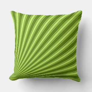 Cojín Decorativo Patrón Funky de rayas de color agudo