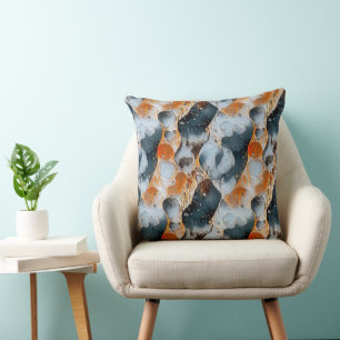 Cojín Decorativo Patrón geométrico abstracto moderno 52