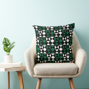 Cojín Decorativo Patrón geométrico contemporáneo elegante