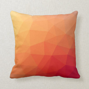 Cojín Decorativo Patrón geométrico de triángulo elegante