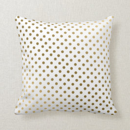 Cojín Decorativo Patrón geométrico moderno con puntos de polka dora