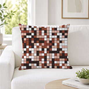 Cojín Decorativo Patrón geométrico moderno de Choco