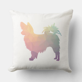 Cojín Decorativo Patrón geométrico papilón Silhouette moderna