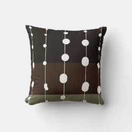 Cojín Decorativo Patrón gráfico estilizado de tiburón ballena