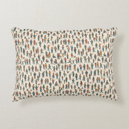 Cojín Decorativo Patrón Humano