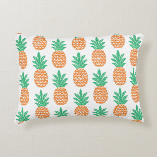 Cojín Decorativo patrón ininterrumpido de piña divertida