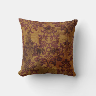 Cojín Decorativo Patrón ininterrumpido de rococo barroco