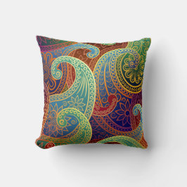 Cojín Decorativo Patrón inmaduro de Bohemie Paisley