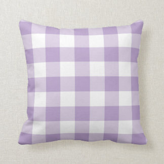 Cojín Decorativo Patrón Lavender Gingham