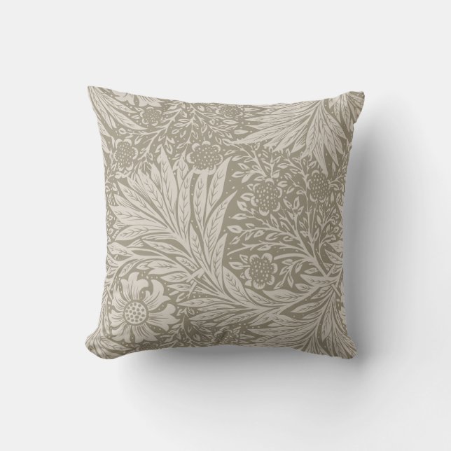 Cojín Decorativo Patrón marigold de William Morris (Anverso)