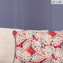 Patrón moderno de monastera tropical