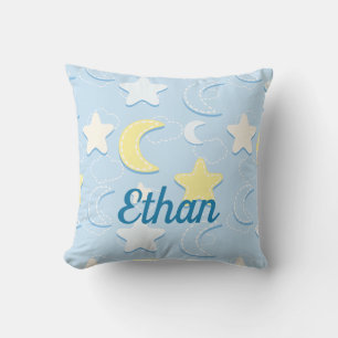 Cojín Decorativo Patrón Moon & Stars