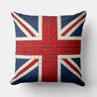 Cojín Decorativo Patrón Mosaico de Union Jack