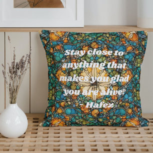 Cojín Decorativo Patrón Mosaico personalizado Nowruz Regalo de Año