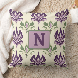 Cojín Decorativo Patrón motif de Lily Ornamental
